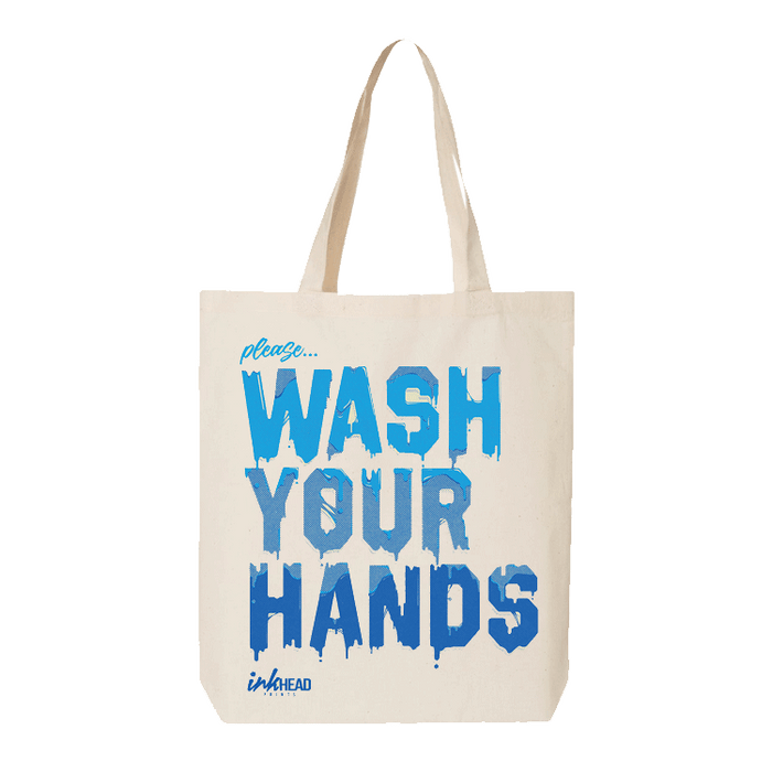 Wash Your Hands Tote - InkHead Prints