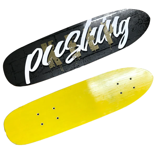 Keep Pushing Custom Skate Deck